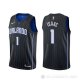 Camiseta Jonathan Isaac #1 Orlando Magic Statement Negro