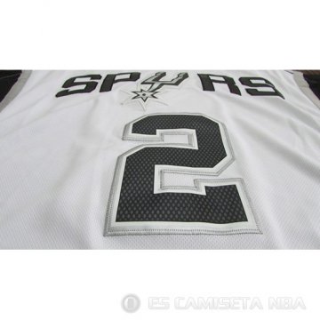 Camiseta Kawhi Leonard #2 San Antonio Spurs 2017-18 Blanco