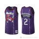 Camiseta Kawhi Leonard #2 Toronto Raptors Hardwood Classics Violeta