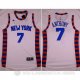 Camiseta Anthony #7 New York Knicks Blanco