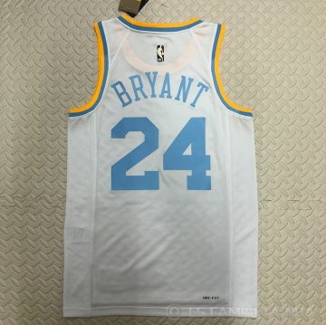 Camiseta Kobe Bryant #24 Los Angeles Lakers Classic 2022-23 Blanco