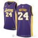 Camiseta Kobe Bryant #24 Los Angeles Lakers Statement 2017-18 Violeta