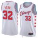 Camiseta Kris Dunn #32 Chicago Bulls Ciudad 2018 Blanco