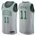 Camiseta Kyrie Irving #11 Boston Celtics Ciudad Gris