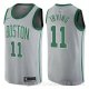 Camiseta Kyrie Irving #11 Boston Celtics Ciudad Gris