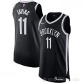 Camiseta Kyrie Irving #11 Brooklyn Nets Icon Autentico Negro