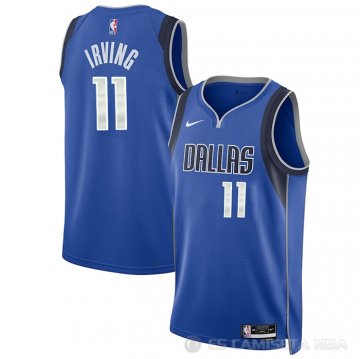 Camiseta Kyrie Irving #11 Dallas Mavericks Icon 2022-23 Azul