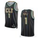 Camiseta LaMelo Ball #1 Charlotte Hornets Ciudad 2022-23 Negro