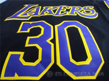 Camiseta Randle #30 Los Angeles Lakers Negro