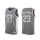 Camiseta Lou Williams NO 23 Los Angeles Clippers Earned 2020-21 Gris