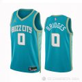 Camiseta Miles Bridges #0 Charlotte Hornets Ciudad 2023-24 Verde