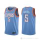Camiseta Montrezl Harrell #5 Los Angeles Clippers Ciudad Azul