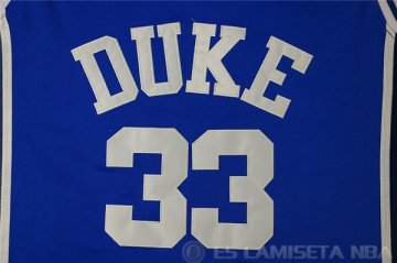 Camiseta Duke Hill #33 NCAA Azul