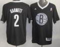 Camiseta Garnett #2 Nets 2013 Navidad Negro