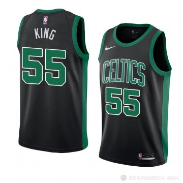 Camiseta Nick King #55 Boston Celtics Statement 2018 Negro