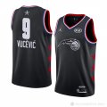 Camiseta Nikola Vucevic #9 All Star 2019 Orlando Magic Negro