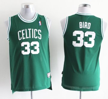 Camiseta Bird #33 Boston Celtics Nino Verde