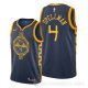 Camiseta Omari Spellman #4 Golden State Warriors Ciudad Azul