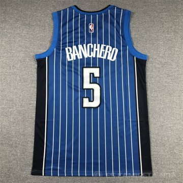Camiseta Paolo Banchero #5 Orlando Magic Icon 2022-23 Azul