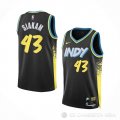 Camiseta Pascal Siakam #43 Indiana Pacers Ciudad 2023-24 Negro