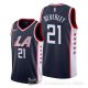 Camiseta Patrick Beverley #21 Los Angeles Clippers Ciudad 2019 Azul