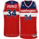 Camiseta Pierce #34 Washington Wizards Rojo