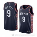 Camiseta R.j. Barrett #9 New York Knicks Ciudad 2019-20 Negro
