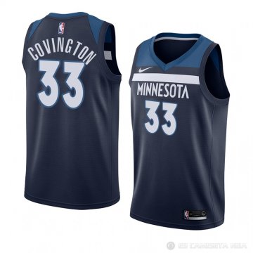 Camiseta Robert Covington #33 Minnesota Timberwolves Icon 2018 Azul