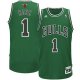 Camiseta Rose #1 Chicago Bulls Verde