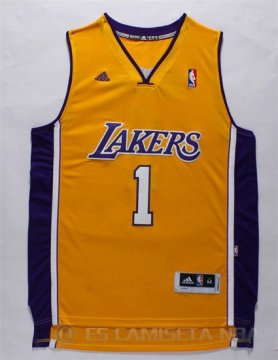 Camiseta Russell #1 Los Angeles Lakers Amarillo