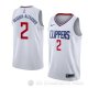 Camiseta Shai Gilgeous-Alexander #2 Los Angeles Clippers Association 2018 Blanco