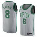 Camiseta Shane Larkin #8 Boston Celtics Ciudad 2018 Gris