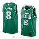 Camiseta Shane Larkin #8 Boston Celtics Icon 2018 Verde
