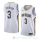 Camiseta Stanley Johnson #3 New Orleans Pelicans Association 2018 Blanco