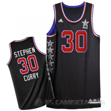 Camiseta Stephen #30 All Star 2015 Negro