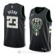 Camiseta Sterling Brown #23 Milwaukee Bucks Statement 2018 Negro