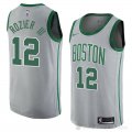 Camiseta Terry Rozier III #12 Boston Celtics Ciudad 2018 Gris
