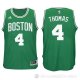 Camiseta Thomas #4 Boston Celtics Nino Verde