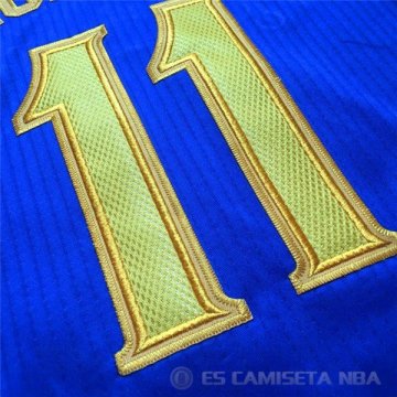 Camiseta Thompson #11 Golden State Warriors Autentico Azul