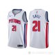 Camiseta Tony Snell #21 Detroit Pistons Association 2019-20 Blanco