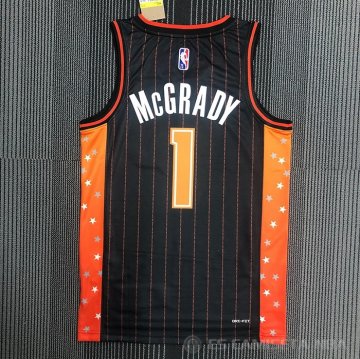 Camiseta Tracy Mcgrady #1 Orlando Magic Ciudad 2021-22 Marron