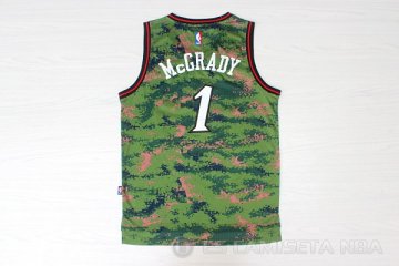 Camiseta Tracy Mcgrady #1 Toronto Raptors Verde