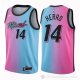 Camiseta Tyler Herro NO 14 Miami Heat Ciudad 2020-21 Azul Rosa