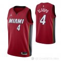 Camiseta Victor Oladipo #4 Miami Heat Statement 2020-21 Rojo