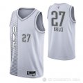 Camiseta Vit Krejci NO 27 Oklahoma City Thunder Ciudad 2021-22 Blanco