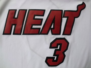 Camiseta Wade #3 Miami Heat Blanco