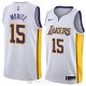 Camiseta Wagner Moritz #15 Los Angeles Lakers Association 2018 Blanco