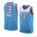 Camiseta Yogi Ferrell #3 Sacramento Kings Ciudad 2018-19 Azul