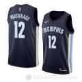 Camiseta Yuta Watanabe #12 Memphis Grizzlies Icon 2018 Azul