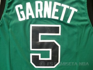 Camiseta Garnett #5 Boston Celtics Verde